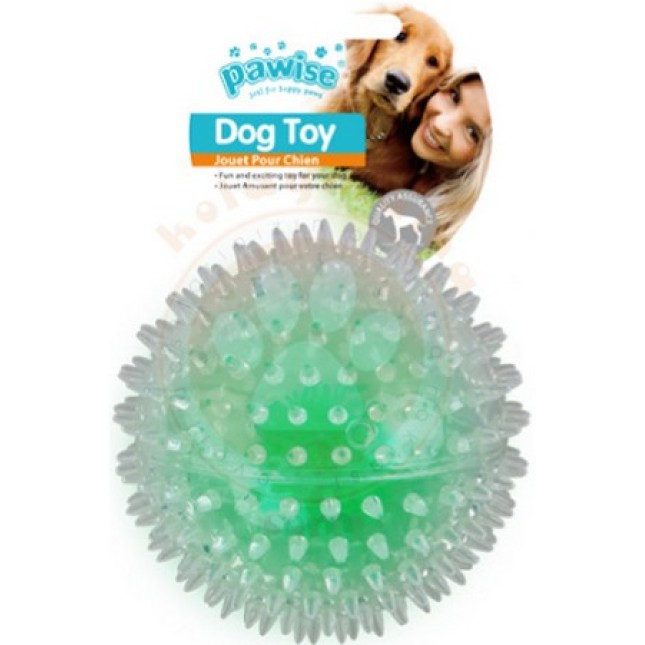 Παιχνίδι Σκύλου χρωματιστή μπάλα που αναβοσβήνει φως LED για σκύλους που εξακολουθούν να παίζουν