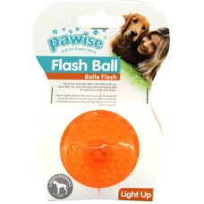 Pawise TRP Παιχνίδι Σκύλου μπάλα με φως για να μπορείτε να παίξετε και κατά τη διάρκεια της νύχτας