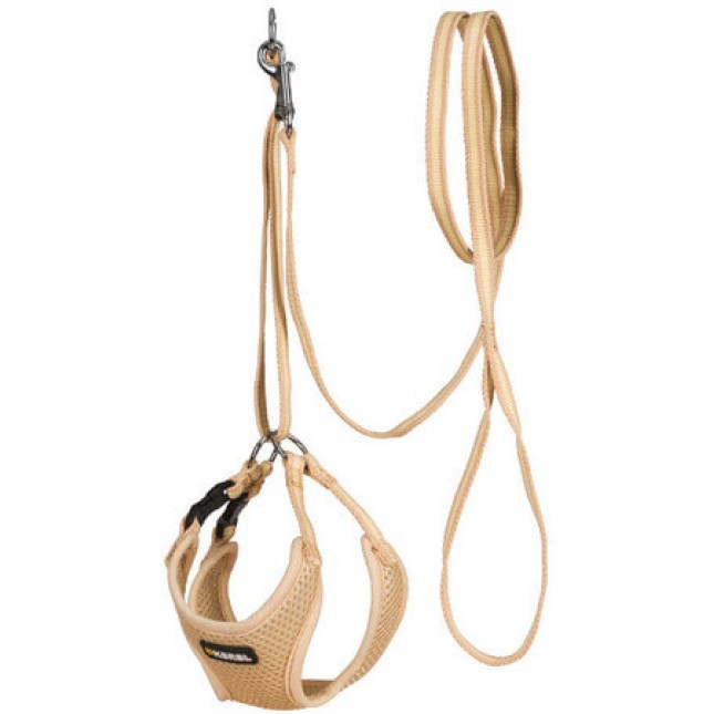 Kerbl Puppy σαμαράκι με οδηγό μπεζ, 30-50cm / 10mm Kerbl Puppy σαμαράκι με οδηγό μπεζ, 30-50cm / 10mm