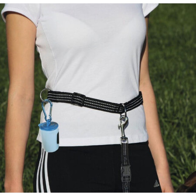 Kerbl Running leash Λουρί τρεξίματος και άσκησης σκύλου με ρυθμιζόμενη ζώνη μέσης