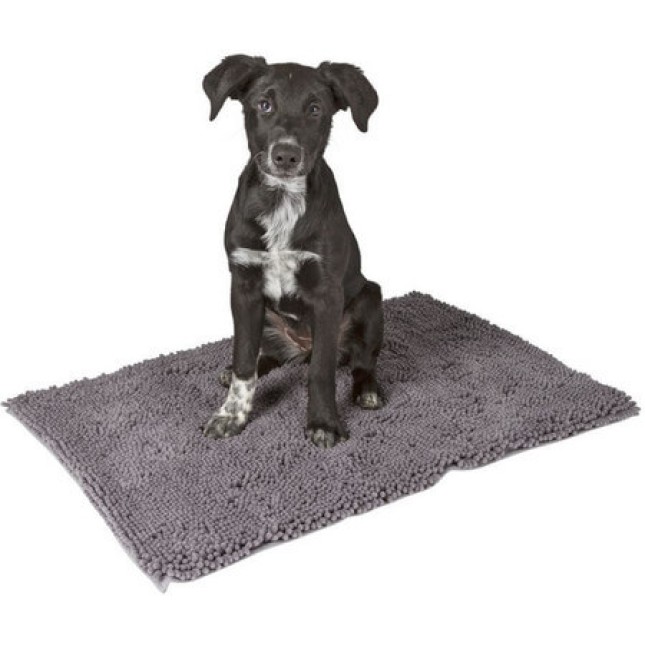 Kerbl Dirt catcher mat χαλάκι σκύλου από υλικό μικροϊνών γκρι,80x50cm Kerbl Dirt catcher mat χαλάκι σκύλου από υλικό μικροϊνών γκρι,80x50cm