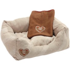 Kerbl Snugly κρεβατάκι για σκύλους και μια ζεστή κουβέρτα από fleece Love you