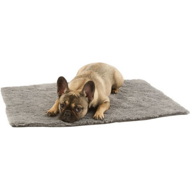 Kerbl Pet blanket μαλακή κουβέρτα για κατοικίδια πολύ άνετη για να ξεκουραστούν γκρι