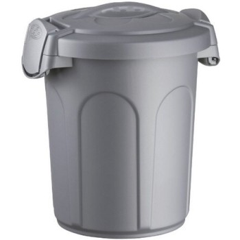 Stafanplast Δοχείο αποθήκευσης ξηράς τροφής 8 kg/23 lt 37 x 32 x 46 cm, γκρι Stafanplast Δοχείο αποθήκευσης ξηράς τροφής 8 kg/23 lt 37 x 32 x 46 cm, γκρι