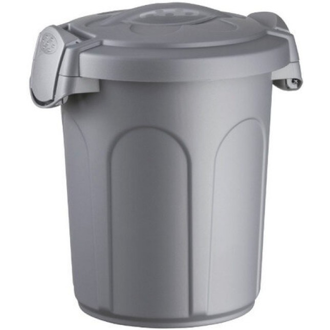 Stafanplast Δοχείο αποθήκευσης ξηράς τροφής 8 kg/23 lt 37 x 32 x 46 cm, γκρι Stafanplast Δοχείο αποθήκευσης ξηράς τροφής 8 kg/23 lt 37 x 32 x 46 cm, γκρι