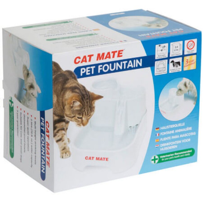 Cat Ποτίστρα για γάτες και σκύλους Fountain Mussel 2 lt