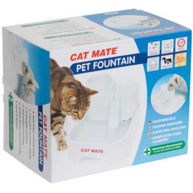 Cat Ποτίστρα για γάτες και σκύλους Fountain Mussel 2 lt Cat Ποτίστρα για γάτες και σκύλους Fountain Mussel 2 lt