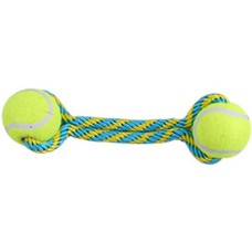 Pawise Παιχνίδι Σκύλου με σκοινάκι και μπάλες Tennis Bouncer Toss S