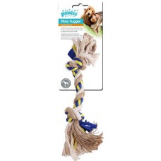 Pawise Παιχνίδι Σκύλου Floss Tugger με 2 κόμπους Bone ιδανικό για κουταβάκια που αλλάζουν δόντια Pawise Παιχνίδι Σκύλου Floss Tugger με 2 κόμπους Bone ιδανικό για κουταβάκια που αλλάζουν δόντια