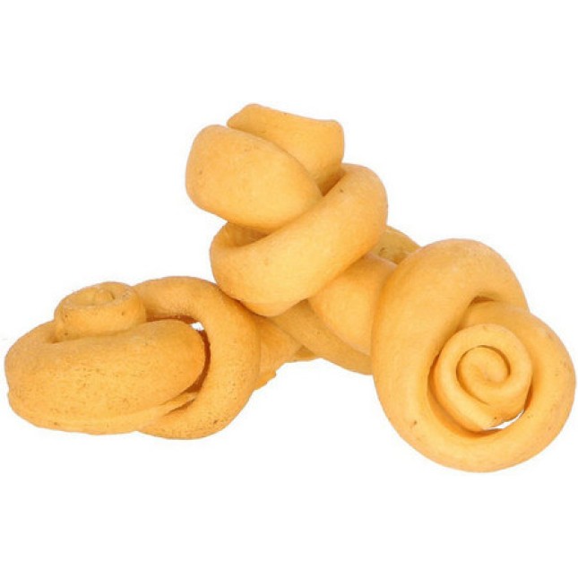 Kerbl λιχουδιά για σκύλους Pigskin Knot 10-12cm, 2pc, 80g Kerbl λιχουδιά για σκύλους Pigskin Knot 10-12cm, 2pc, 80g