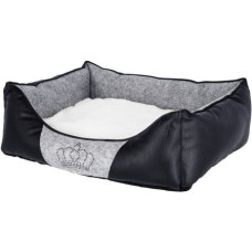 Kerbl Snugly κρεβατάκι σκύλου Chiara 42x32x18cm μαύρο/γκρι Kerbl Snugly κρεβατάκι σκύλου Chiara 42x32x18cm μαύρο/γκρι