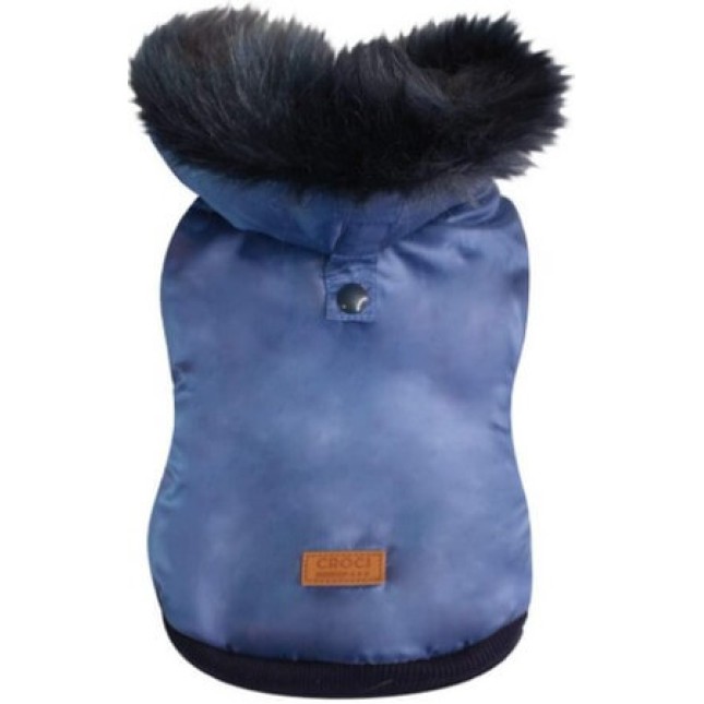 Croci μπλε μπουφάν fluffy 35cm Croci μπλε μπουφάν fluffy 35cm