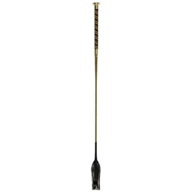 Covalliero μαστίγιο 65cm με χρυσές λωρίδες Covalliero μαστίγιο 65cm με χρυσές λωρίδες