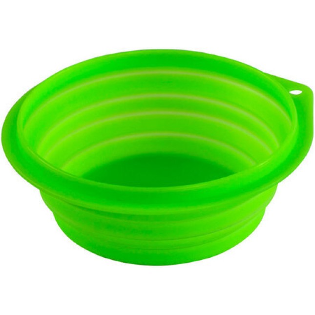 Kerbl Μπολ ταξιδιού πτυσσόμενο Σιλικόνης 1000 ml πράσινο Kerbl Μπολ ταξιδιού πτυσσόμενο Σιλικόνης 1000 ml πράσινο