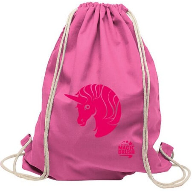 Kerbl MagicBrush τσάντα μονόκερος ροζ, κατάλληλη για παιδιά και ενήλικες