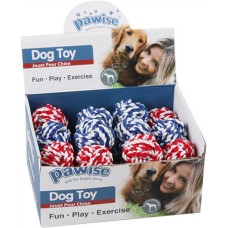 Pawise Παιχνίδι Σκύλου μπάλα από σχοινί Βοηθά το σκύλο να χαλαρώσει παίζοντας 1τεμ