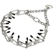 Kerbl μεταλλικό κολάρο σκύλου πνίχτης swivel chrome plated 3.8 mm, 64 cm