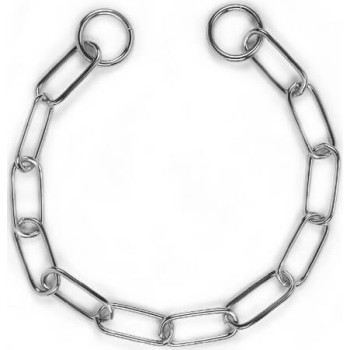 Kerbl μεταλλικό κολάρο σκύλου πνίχτης long link chain 3 mm, 46 cm Kerbl μεταλλικό κολάρο σκύλου πνίχτης long link chain 3 mm, 46 cm