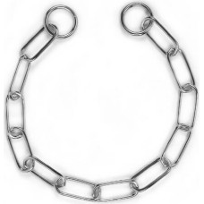 Kerbl μεταλλικό κολάρο σκύλου πνίχτης long link chain 4 mm, 72 cm