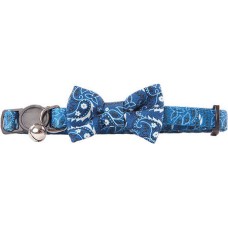 Pawise Κολάρο Γάτας Bowknot Μπλε με φιόγκο, ρυθμιζόμενο, με κουδουνάκι 30cm Pawise Κολάρο Γάτας Bowknot Μπλε με φιόγκο, ρυθμιζόμενο, με κουδουνάκι 30cm