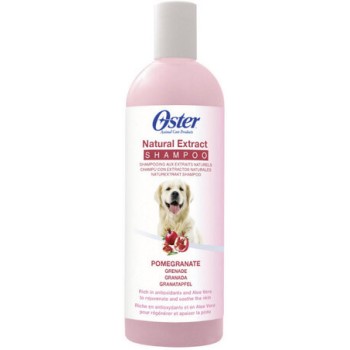 Oster Σαμπουάν σκύλου Oster με ρόδι και αλόη βέρα 473 ml Oster Σαμπουάν σκύλου Oster με ρόδι και αλόη βέρα 473 ml