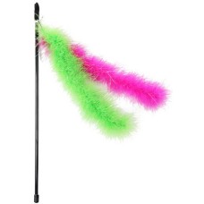 Pawise Παιχνίδι Γάτας Cat Glitter ραβδάκι με φτερό ενισχύει τη φιλία ανάμεσα σε εσάς και τη γάτα σα Pawise Παιχνίδι Γάτας Cat Glitter ραβδάκι με φτερό ενισχύει τη φιλία ανάμεσα σε εσάς και τη γάτα σα