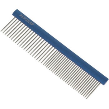 Aesqulap Χτένα γούνας με μπλε λαβή 148x37x4 mm