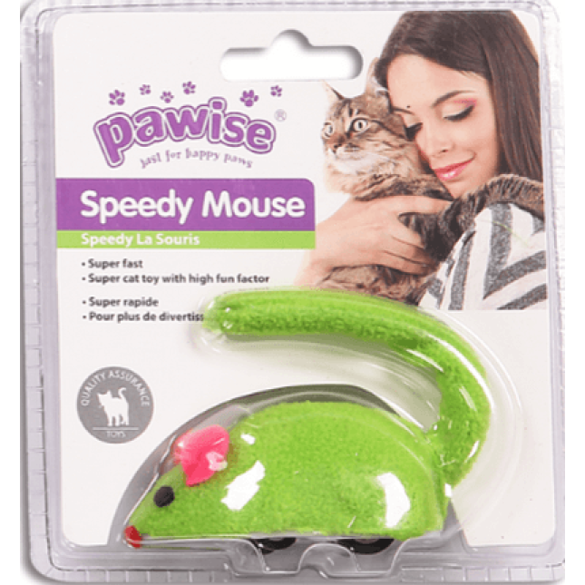 Pawise Παιχνίδι Γάτας ποντίκι με μοτέρ 9x6x4cm Pawise Παιχνίδι Γάτας ποντίκι με μοτέρ 9x6x4cm