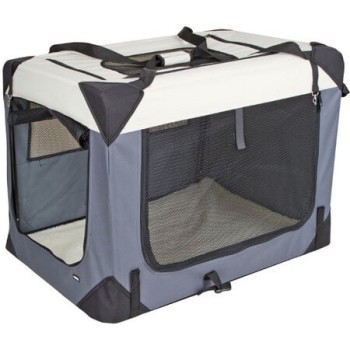 Kerbl Κλουβί μεταφοράς σκύλου 70x52x52cm, gray/beige Kerbl Κλουβί μεταφοράς σκύλου 70x52x52cm, gray/beige