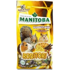 Manitoba Roditori μείγμα φρούτων, φυτικών ινών, δημητριακών και σπόρων για κουνέλια και τρωκτικά 1kg Manitoba Roditori μείγμα φρούτων, φυτικών ινών, δημητριακών και σπόρων για κουνέλια και τρωκτικά 1kg