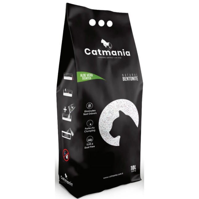 Catmania άμμος γάτας με άρωμα aloe vera 10lt Catmania άμμος γάτας με άρωμα aloe vera 10lt