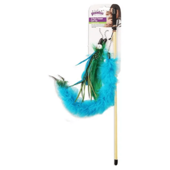 Pawise Παιχνίδι Γάτας Cat Teaser Wand (3 παιχνίδια) Pawise Παιχνίδι Γάτας Cat Teaser Wand (3 παιχνίδια)