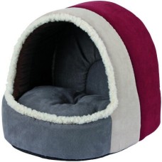 Kerbl Φωλιά κρεβατάκι γάτας Amelie suede look πολύ μαλακό, με επένδυση μπορντό / ανθρακί Kerbl Φωλιά κρεβατάκι γάτας Amelie suede look πολύ μαλακό, με επένδυση μπορντό / ανθρακί