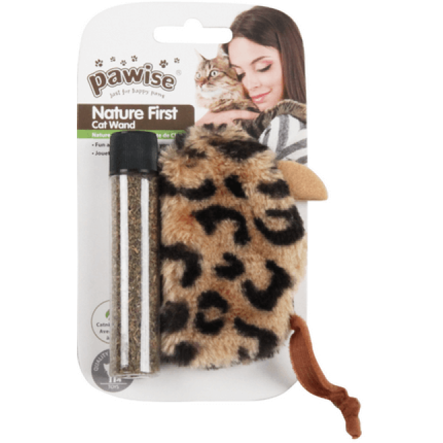 Pawise Παιχνίδι Γάτας Catnip Mouse Stuffless με ανταλλακτικό Pawise Παιχνίδι Γάτας Catnip Mouse Stuffless με ανταλλακτικό