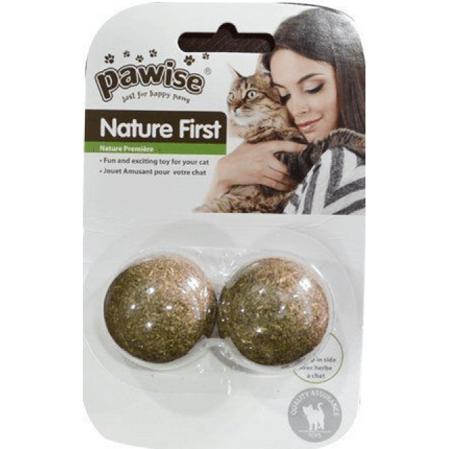Pawise Παιχνίδι Γάτας μπαλάκια από catnip 3.5cm (2τμχ) Pawise Παιχνίδι Γάτας μπαλάκια από catnip 3.5cm (2τμχ)