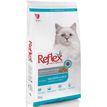 Lider Reflex Πλήρης τροφή για στειρωμένες γάτες που περιέχει πρωτεΐνη κοτόπουλου και ψαριού Lider Reflex Πλήρης τροφή για στειρωμένες γάτες που περιέχει πρωτεΐνη κοτόπουλου και ψαριού