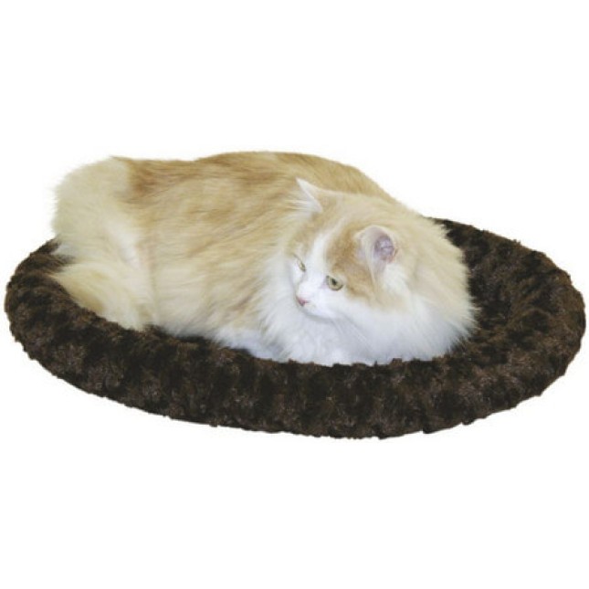 Kerbl άνετο κρεβάτι για γάτες καφέ κατασκευασμένο από υψηλής ποιότητας fleece