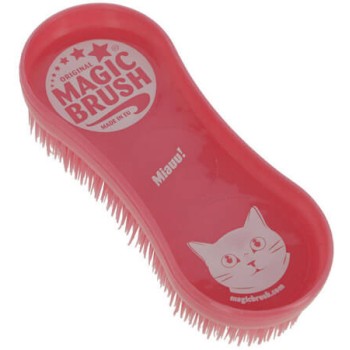 Kerbl MagicBrush Βούρτσα για γάτες ροζ για καθημερινό καθαρισμό, περιποίηση ή μασάζ. Kerbl MagicBrush Βούρτσα για γάτες ροζ για καθημερινό καθαρισμό, περιποίηση ή μασάζ.