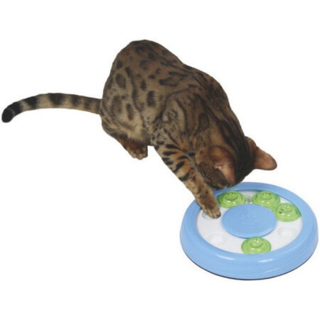 Kerbl Παιχνίδι για γάτες σκέψης και εκμάθησης με συρόμενα καλύμματα 23cm / 4 cm