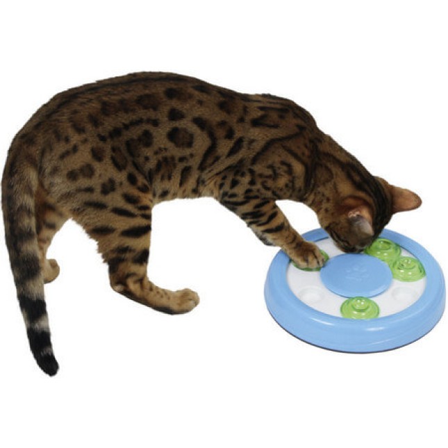 Kerbl Παιχνίδι για γάτες σκέψης και εκμάθησης με συρόμενα καλύμματα 23cm / 4 cm