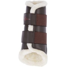 Covalliero Fleece γκέτες καφέ για προστασία των αρθρώσεων και των τενόντων Covalliero Fleece γκέτες καφέ για προστασία των αρθρώσεων και των τενόντων