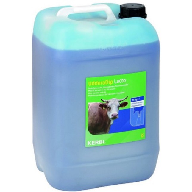 Kerbl Υγρό εμβάπτισης θηλών UdderoDip Lacto 25kg Kerbl Υγρό εμβάπτισης θηλών UdderoDip Lacto 25kg