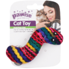 Pawise Παιχνίδι Γάτας Meowmeow σκουλήκι από μαλλί