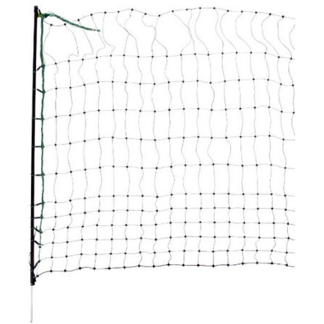 Kerbl δίχτυ περίφραξης πουλερικών 25m, 112cm single prong, ηλεκτρικό
