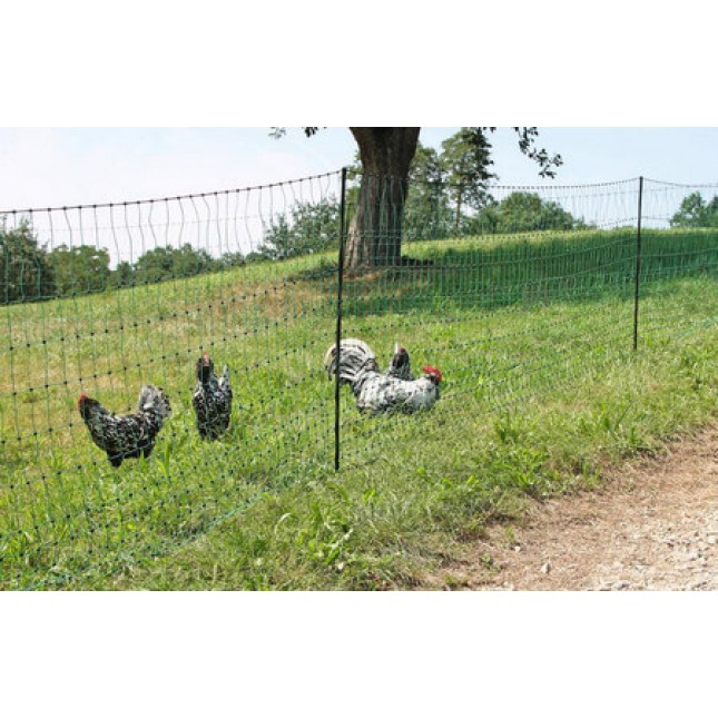 Kerbl δίχτυ περίφραξης πουλερικών 25m, 112cm single prong, ηλεκτρικό Kerbl δίχτυ περίφραξης πουλερικών 25m, 112cm single prong, ηλεκτρικό