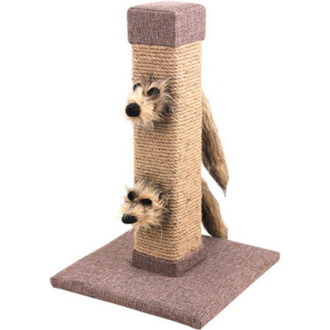 Pawise Ονυχοδρόμιο Square Scratching Post το ιδανικό αξεσουάρ για το γατάκι σας 30x30x48cm Pawise Ονυχοδρόμιο Square Scratching Post το ιδανικό αξεσουάρ για το γατάκι σας 30x30x48cm