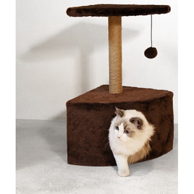 Pawise Ονυχοδρόμιο Corner Scratching Tower εξαιρετικός χώρος για γάτες για ξύσιμο 28x28x42cm Pawise Ονυχοδρόμιο Corner Scratching Tower εξαιρετικός χώρος για γάτες για ξύσιμο 28x28x42cm