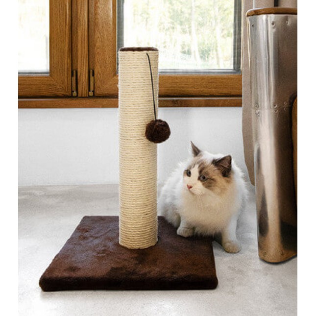 Pawise Ονυχοδρόμιο Super Scratching Post εξαιρετική επιφάνεια για τα νύχια της γάτας σας 33x33x45cm Pawise Ονυχοδρόμιο Super Scratching Post εξαιρετική επιφάνεια για τα νύχια της γάτας σας 33x33x45cm