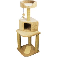 Pawise Ονυχοδρόμιο Cat Tower προσφέρει ένα ασφαλές μέρος για παιχνίδι, ξύσιμο των νυχιών