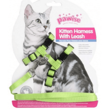 Pawise Σαμαράκι Γάτας (14.5-25/18-30cm) ρυθμιζόμενο με λουράκι1.20cm Pawise Σαμαράκι Γάτας (14.5-25/18-30cm) ρυθμιζόμενο με λουράκι1.20cm